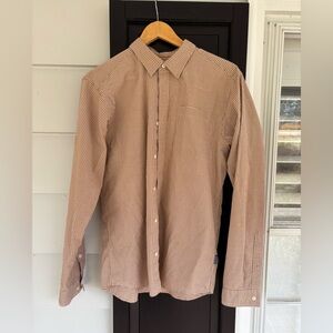Men’s Patagonia Fezzman Organic Cotton long-sleeve Shirt, size medium